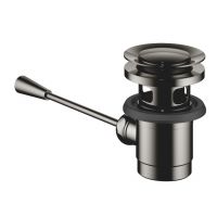 Dornbracht zestaw odpływowy umywalkowy z cięgnem ciemny chrom 10300970-19