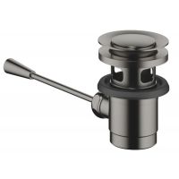 Dornbracht zestaw odpływowy umywalkowy z cięgnem ciemna platyna mat 10300970-99