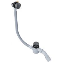 Excellent Hover syfon z napełnianiem przez przelew grafit szczotkowany ARIN.3410AB