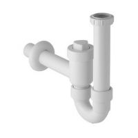 Geberit syfon do umywalki butelkowy biały 152.860.11.1