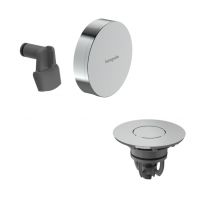 Hansgrohe Exafill osłona i korek syfonu chrom 58131000