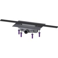 Kessel Linearis Infinity odpływ liniowy prysznicowy 80 cm czarny szczotkowany 45202.08