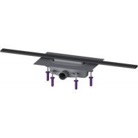 Kessel Linearis Infinity odpływ liniowy prysznicowy 90 cm czarny szczotkowany 45202.09