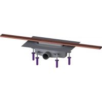 Kessel Linearis Infinity odpływ liniowy prysznicowy 80 cm miedź szczotkowana 45203.08