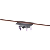 Kessel Linearis Infinity odpływ liniowy prysznicowy 120 cm miedź szczotkowana 45203.12