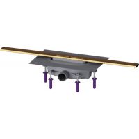 Kessel Linearis Infinity odpływ liniowy prysznicowy 80 cm brąz szczotkowany 45204.08