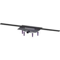 Kessel Linearis Infinity odpływ liniowy prysznicowy 110 cm czarny szczotkowany 45302.11