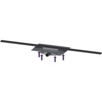 Kessel Linearis Infinity odpływ liniowy prysznicowy 120 cm czarny szczotkowany 45302.12