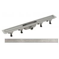 Plastbrno Design 3 odwodnienie liniowe 655 mm pod płytkę SZE3650