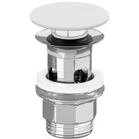 Villeroy & Boch korek do umywalki z przelewem Stone White 681700RW