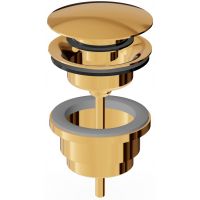 Zucchetti korek do umywalki złoty R97755.C40