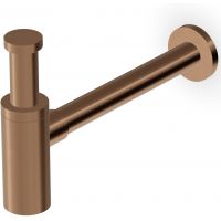 Zucchetti Helm syfon do umywalki butelkowy brushed chocolate Z95030.XP21