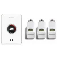 Bosch EasyControl CT200 regulator temperatury z 3 głowicami termostatycznymi biały 7736701393