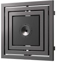 Enix Libra Audio (LA) grzejnik z głośnikiem 60x60 cm grafit strukturalny LA0060006001410E1000