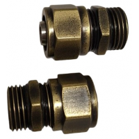 Imers Modern złączka przyłączeniowa do zaworów stary mosiądz A00214