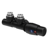 Instal Projekt Z15 zestaw termostatyczny zespolony dual lewy czarny mat 602100000VTLC31