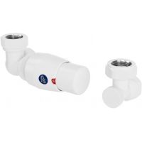 Instal Projekt Z14 zestaw termostatyczny osiowy prawy biały mat 612100169VTC34