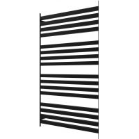 Instal Projekt Stick grzejnik łazienkowy drabinkowy 74x50 cm czarny STI-50/70C31