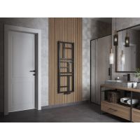 Instal Projekt Mondrian grzejnik łazienkowy 174x60 cm czarny mat MON-60/170D50C31