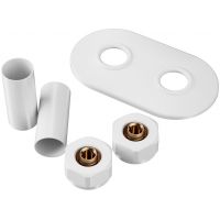 Instal Projekt zestaw maskujący przyłącza biały ZMD-VTC35P