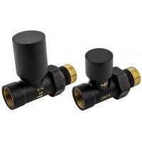 KFA Armatura zestaw przyłączeniowy czarny 758-030-81-BL