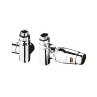 Oltens Varmare Ventil zestaw termostatyczny grzejnikowy z trójnikiem lewy chrom 55913100