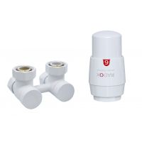 Radox RX0 zestaw podłączeniowy termostatyczny biały połysk VT-RX-0.001.K LUX