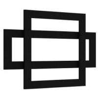 Radox Combi grzejnik łazienkowy dekoracyjny 60x90 cm czarny strukturalny RX-CO.002T.600.900