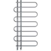 Radox River grzejnik pokojowy 100x50 cm podłączenie dolne chrom RX-RI.CH.1000.500