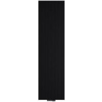 Radox Sheer grzejnik pokojowy 190x42 cm podłączenie dolne czarny strukturalny RX-SH.002T.1900.420