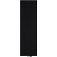 Radox Sheer grzejnik pokojowy 190x54 cm podłączenie dolne czarny strukturalny RX-SH.002T.1900.540