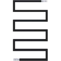 Radox Serpentine grzejnik pokojowy 87x50 cm podłączenie boczne grafitowy strukturalny RX-SR.003T.870.500