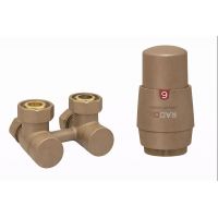 Radox RX0 zestaw podłączeniowy termostatyczny piaskowy ciemny VT-RX-0.Q2.K LUX