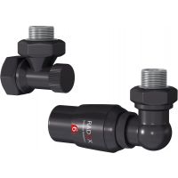 Radox RX11 zestaw termostatyczny prawy czarny matowy VT-RX-11.9005M.P