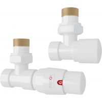 Radox RX122 zestaw termostatyczny kątowy biały połysk VT-RX-122.001.KĄT