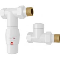 Radox RX122 zestaw termostatyczny prosty biały połysk VT-RX-122.001.PRO