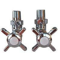 Imers Retro zawór grzejnikowy chrom A00343