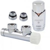 Schlosser zestaw przyłączy duo-plex 3/4xM22x1,5 prawy chrom 612100006