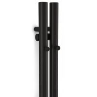 Terma Rolo Hanger E grzejnik elektryczny 180x9,5 cm czarny WLROW180009K9M5E1MOBMX2