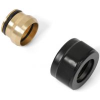 Terma adapter na miedź M22x1,5 czarny mat TGACM004