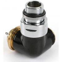 Terma zawór trójosiowy termostatyczny czarny TGZTCZ003