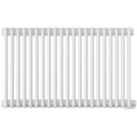 Zehnder Charleston grzejnik pokojowy 55x232,6 cm podłączenie dolne biały 3055/50/V001/9016