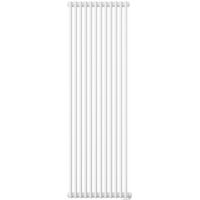 Zehnder Charleston Electric grzejnik elektryczny z grzałką 180x59,4 cm biały NZ2-180-058/GF