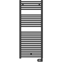 Zehnder Aura grzejnik elektryczny z grzałką 194x50 cm czarny PBEBZ-180-50/MQ