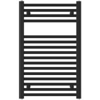 Zehnder Aura grzejnik łazienkowy drabinkowy 77,5x50 cm czarny PBN-080-050-9205