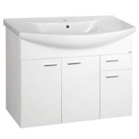 Aqualine Zoja szafka 94 cm podumywalkowa wisząca biała 51094A