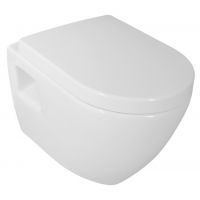 Aqualine Nera miska WC wisząca biała NS952