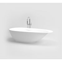 Clou First wanna wolnostojąca 182x82 cm owalna biała CL/05.13010