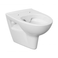 Cersanit Parva miska WC wisząca bez kołnierza CleanOn z deską wolnoopadającą biała K701-015