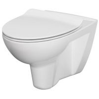 Cersanit Parva miska WC wisząca bez kołnierza biały K27-061